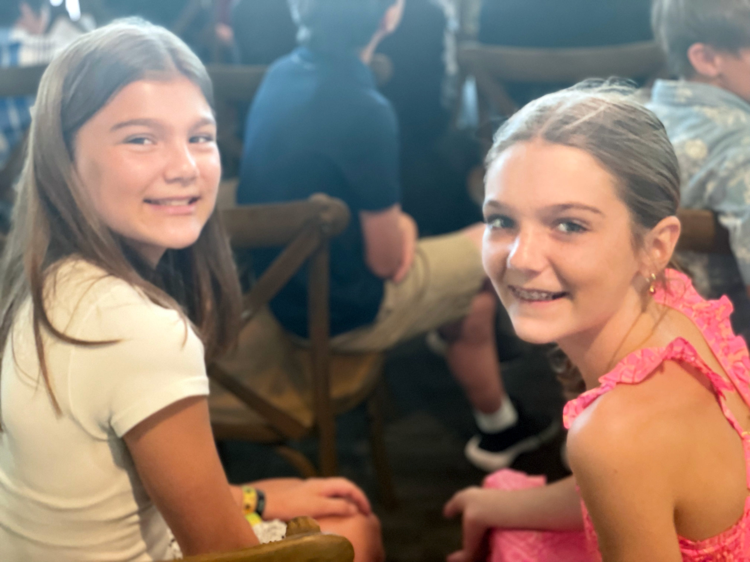 Tampa Day School-Upper Elementary-Girls Smiling